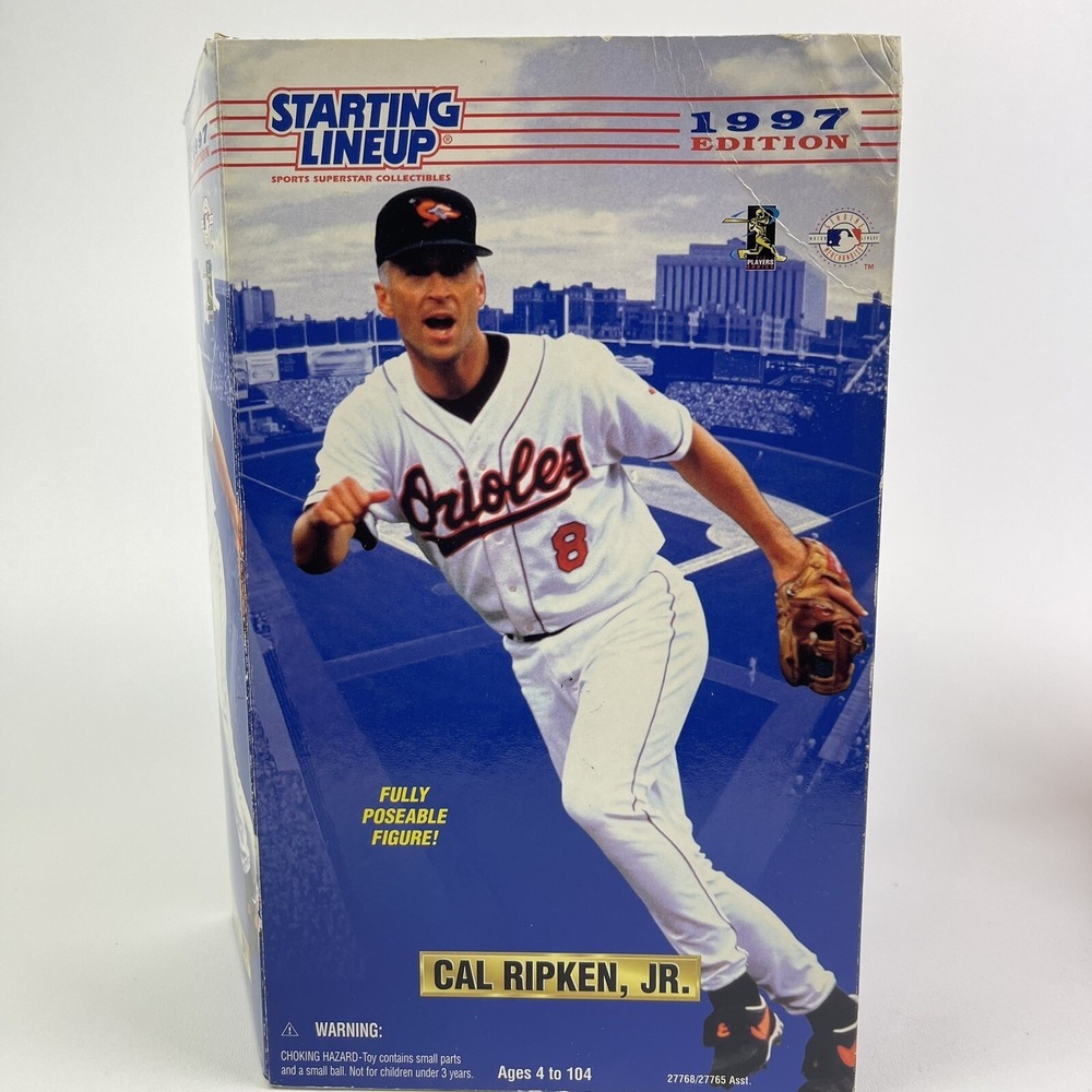 1997 Starting Lineup Cal Ripken Jr. 12 Inch Action Figure New Fully Poseable